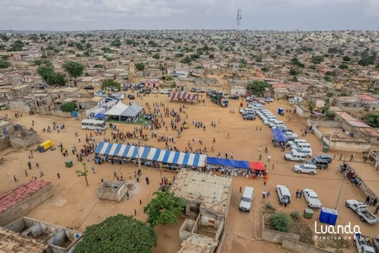 Centro de Tratamento de Cólera com capacidade para cem camas
